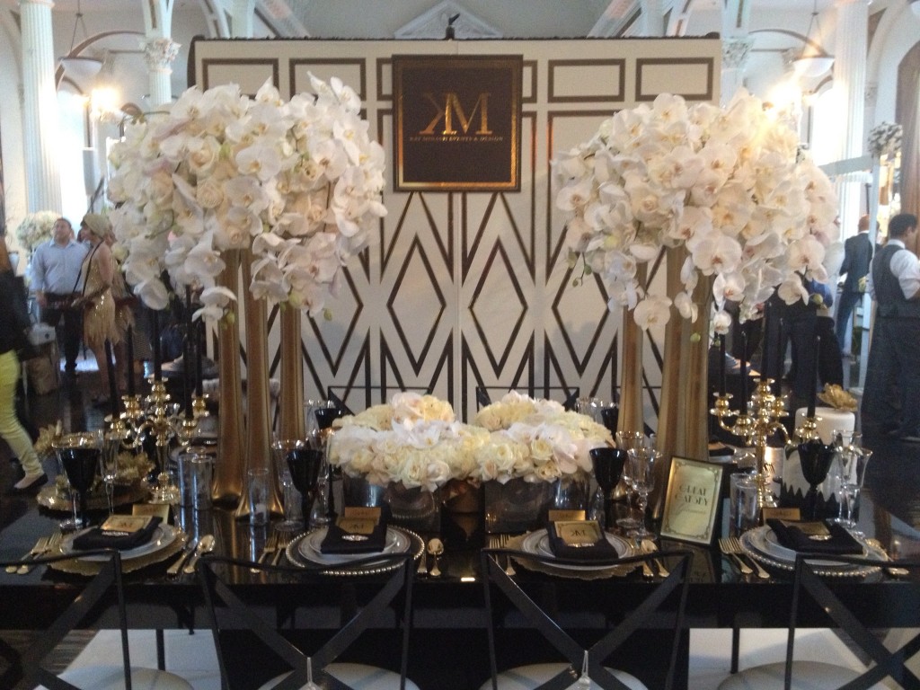 Event Designer Kat Minassi's Great Gatsby Tablescape